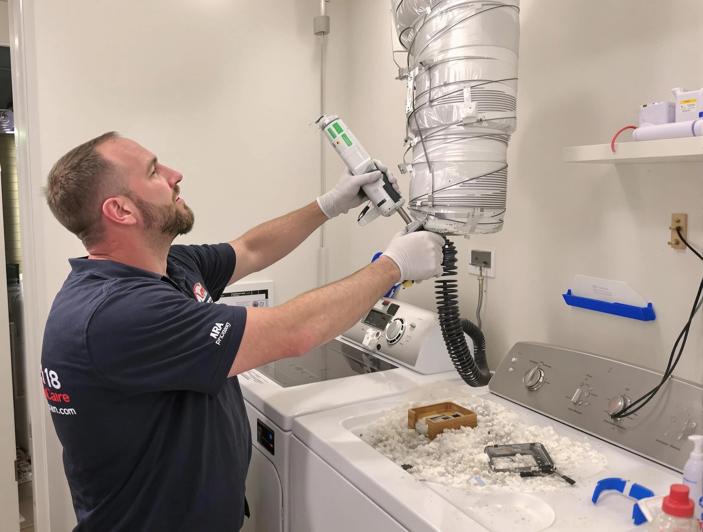 Gas Dryer Vent Cleaning in Rialto